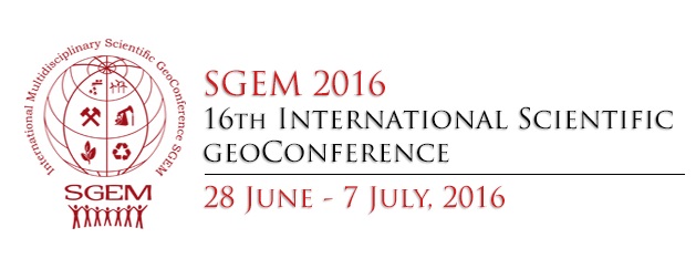 Konference SGEM 2016 Konference SGEM 2016
